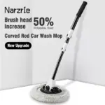 15 Degree Bend Telescoping Car Wash Brush - Flexible Chenille Cleaning Mop 4 67872 27ddb8