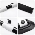 15 Degree Bend Telescoping Car Wash Brush - Flexible Chenille Cleaning Mop 7 67872 3f1ebb