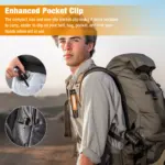 500 Lumens Rechargeable LED Emergency Flashlight with COB Sidelight 7 67999 90b453