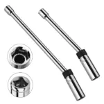 3PC Magnetic Swivel Spark Plug Socket Set - 3/8" Drive, Cr-V Steel 3 68015-d9edc4.webp