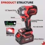 1200N.M Brushless Electric Impact Wrench 5 68034 0ca81d
