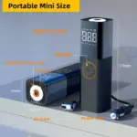 12V 150PSI Portable Tire Inflator for Tesla Cars 7 68101 3047c3