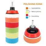 29Pcs Car Foam Drill Polishing Pad Kit for Tesla 5 68275 a860bc