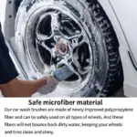 Tesla Wheel and Tire Cleaning Brush Set 7 68418 d98942
