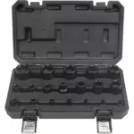 19Pcs Battery Pack Screw Removal Tool for Tesla – Hexagonal E-Type 6-Point Socket Set 4 68436 496a63