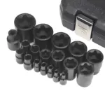 19Pcs Battery Pack Screw Removal Tool for Tesla – Hexagonal E-Type 6-Point Socket Set 6 68436 e135be