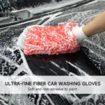Thick Microfiber Car Wash Mitt for Tesla 6 68453 fed5d6
