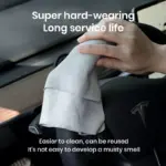 Genuine Sheepskin Car Care Cleaning Cloth for Tesla 5 68523 1ca420