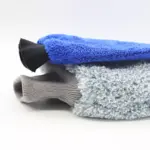Premium Dual-Sided Microfiber Car Wash Mitt for Tesla - Soft, Scratch-Free, High Absorbency Glove 7 68534 4ed338