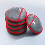 5 Inch Tesla Car Waxing Sponge Applicator Pads - Soft Foam for Auto Care 6 68558 4366f6