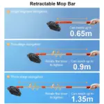 Telescopic Double Brush Head Car Wash Mop for Tesla – 360° Rotating, Scratch-Free Cleaning 4 68569 7b5abf