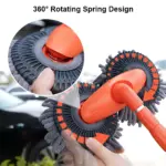 Telescopic Double Brush Head Car Wash Mop for Tesla – 360° Rotating, Scratch-Free Cleaning 6 68569 95ce7a