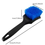 Tesla Tire & Rim Cleaning Brush for Car Detailing 7 68609 41c472