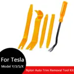 Premium Auto Trim Removal Tool Kit & Door Lights for Tesla Model 3, Y, S, X 9 68687 132c07