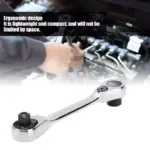 Mini Treble 1/4 Ratchet Wrench & Quick Socket Screwdriver Set for Tesla 4 68819 4da37b