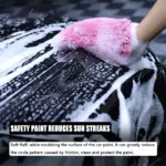 Microfiber Car Wash Super Brush & Gloves for Tesla - Wheel & Rim Cleaning 4 68965 c31253