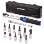 14PCS Torque Wrench Set 1/4-Inch 2-26N.m for Tesla with Quick Release Ratchet Handle 8 69034 d845a9