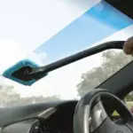 Long Handle Car Window Cleaning Brush with Microfiber Head 3 69234-890e00.webp