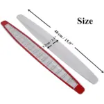 2Pc Universal Rubber Bumper Protector - Anti-Collision Guard for Front & Rear 10 69397 294908