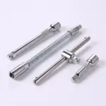 46-Piece 1/4 Inch Drive Ratchet Wrench and Socket Set with Extension Bar 7 69574 6471b0