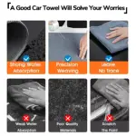 Premium Microfiber Car Cleaning Towel 9 69796 678e30