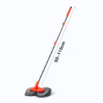Rotating Double Brush Head Car Wash Mop with Telescopic Handle 9 69885 197237