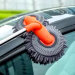 Rotating Double Brush Head Car Wash Mop with Telescopic Handle 7 69885 23150d