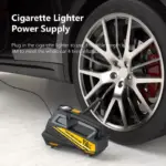 Portable 12V 150PSI Car Air Pump with LED Light 5 69925 98f56c