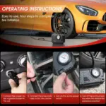 Portable Mini Air Pump Tire Inflator 6 70038 6f8083