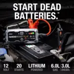 1000A UltraSafe Car Battery Jump Starter, 12V Battery Pack, Portable Charger 4 70397 00d170