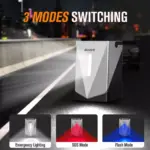 8-in-1 Car Jump Starter & Air Pump Power Bank with LED Lighting and Blower 7 70461 65924d