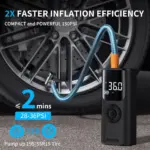150PSI Wireless Digital Tire Inflator with LED Display 4 70483 3d50f4