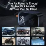 Portable 12V 150PSI Wireless Car Air Pump 5 70494 303c21