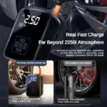 Portable 12V 150PSI Wireless Car Air Pump 7 70494 f0025b