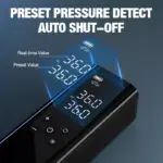 Portable Electric Tire Inflator Pump with LED Light for Car, Motorcycle, and Bicycle 7 70560 b2d0cf