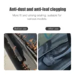 2pcs Windshield Wiper Arm Protector Covers - Dustproof Silicone Pads 7 70738 e8ba24