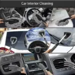 Telescopic Car Windshield Cleaner with Microfiber Pad and Detail Brush 8 70828 ce7e83