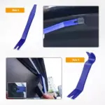 5-Piece Auto Door Trim Removal Tool Kit with Fastener Remover 6 70851 4f3ac2