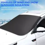 Universal Magnetic Car Windshield Cover 4 70946 a963c4