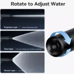 High Pressure Car Wash Spray Nozzle - Portable Water Gun 7 71014 dc878d