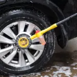 360° Rotating Car Wash Mop with High-Pressure Foam and Soft Chenille Bristles 10 71416 381dbf