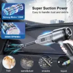 High-Power Handheld Wireless Car Vacuum Cleaner with Dual Suction Modes 9 71450 35e2a5