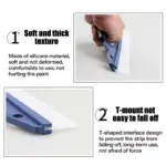 Ultimate Car Window Silicone Wiper 6 71466 62409b