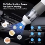 Powerful Portable Handheld Vacuum Cleaner for Car and Home - Strong Suction, Cordless, Rechargeable 4 71533 e1252c
