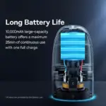 Wireless Car & Home Vacuum Cleaner with Motorized Roller Brush & LED Light 8 71604 b7a3a6