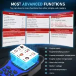 Pro 2-in-1 OBD2 Scanner and Battery Tester for Enhanced Vehicle Diagnostics 8 71722 075733