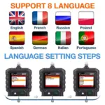 Advanced OBD2 Engine Scanner 8 71763 88701c