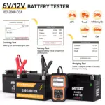Professional OBD2 Scanner with Battery Test and Diagnostic Features 7 71764 eab093