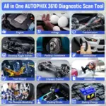 OBD2 Bluetooth Full System Diagnostic Scanner for VW, Audi, Skoda, Seat 7 71766 71b3cb