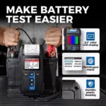 Advanced 12V/24V Digital Battery Tester with Built-in Printer and Multilingual Support 8 71795 d9da97